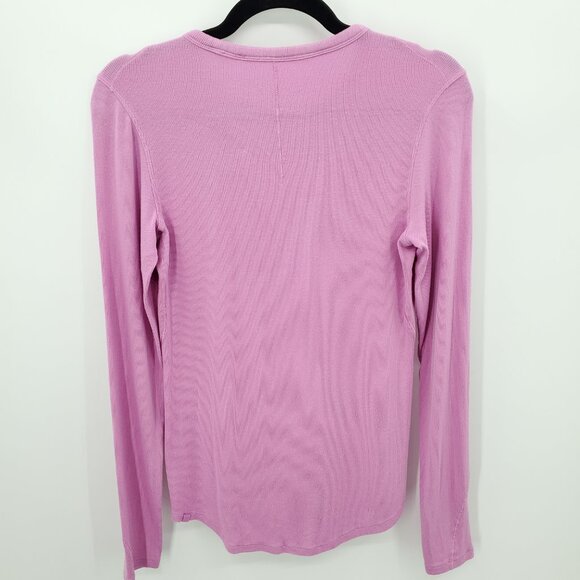 Lululemon Hold Tight Long-Sleeve Shirt M Velvet Dust Pink - Picture 5 of 15